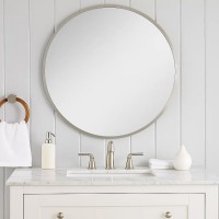 12263 Дзеркало DELLA R-line D-95, з  підсвіткою КРУГЛЕ (1 сорт) Аква Родос фото 7