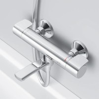 F85A50000 X-Joy S, змішувач для ванни/душу, хром (1 сорт) AM.PM фото 5