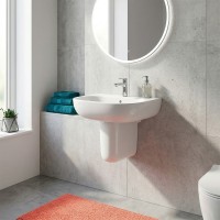 2371000UA STATUS Напівп'єдестал для раковини, білий глянець (1 сорт) KOLO фото 1