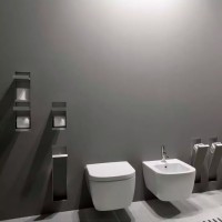 SESAMO5 Тримач туалетного паперу і запасного рулону, нерж. сталь (1 сорт) ANTONIO LUPI фото 3