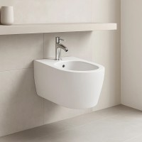 500.690.01.1 Підвісне біде ONE, прих.кріплення, захисне покриття KeraTect: в комплекті зі звукоізолю Geberit фото 5