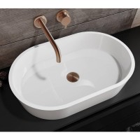 Раковина Sorrento 550х351 накладний, колір білий, покриття глянець (1 сорт) MIRAGGIO фото 3