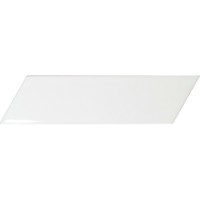 23344 CHEVRON WALL WHITE left (1 сорт) EQUIPE CERAMICAS