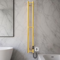 2.13.046353.GS Рушникосушка електр. e-INOX Соле 1170х140 TR 2.0 K, в комплекті з кабелем і вилкою та Mario