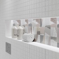 ROVENA LIGHT GREY MOSAIC (1 сорт) OPOCZNO UA фото 1