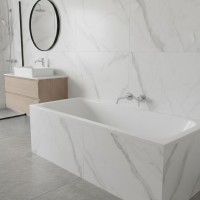 554.001.01.1 Soana Ванна прямокутна 160x70см, тонкий край, злив та перелив в зоні ніг, з ніжками, ко Geberit фото 5