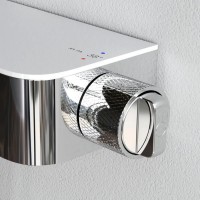 F078F300 Func, душ.система: зм-ч-полиця д/ванни/душу з термостатом, хром (1 сорт) AM.PM фото 8