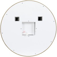 27426 Lorenzo Дзеркало 100 см з підсвіткою (сенсор), колір золотий (1 сорт) Аква Родос фото 4