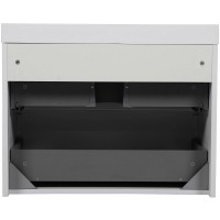 21404 Тумба Акцент ЛЮКС (037 / WHITE-MATT) з умивальником Deep 75 см (консольна) (1 сорт) Аква Родос фото 6