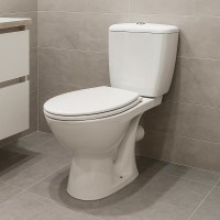 K681-061 Компакт 900 KORAL 011 3/6 з поліпропіленовим сидінням з метал. кріпл.,  горизонтальний випу MITO