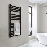 WGFIN090050K9M5SX Рушникосушка Fiona 900*500, колір чорний мат (RAL 9005) (1 сорт) Terma фото 2