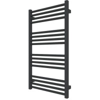 WGFIN090050K9M5SX Рушникосушка Fiona 900*500, колір чорний мат (RAL 9005) (1 сорт) Terma