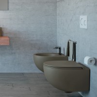 SACWBLRF BULL SLIM Soft Close Кришка колір Sabbia (1 сорт) SDR фото 2