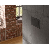 9240407  TECEnow панель змиву,  чорний мат (1 сорт) Tece