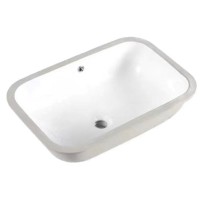 1610133 QUADRA Раковина під стільницю 550х380х190мм, біла (1 сорт) Devit фото 1