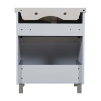 7647 ЕЛІТ Тумба підлогова з раковиною-70 Elite (1 сорт) Аква Родос фото 5