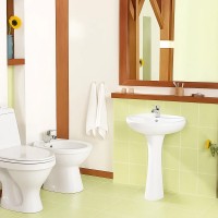 K44-138  EKO 2000 Раковина 60 з отвором для змішувача, білий глянець (плівка) (1 сорт) MITO фото 3