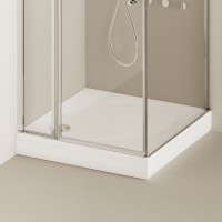 KDPARTKV90/00 ART KV 90 Піддон душовий квадратний 90х90 см з литого (штучного) каменю з ніжками та п PAA фото 4