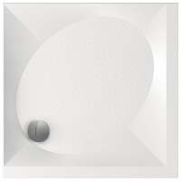 KDPARTKV90/00 ART KV 90 Піддон душовий квадратний 90х90 см з литого (штучного) каменю з ніжками та п PAA фото 3