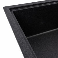 7850 GALANS  Кухонна мийка гранітна 780*500*200, карбон (1 сорт) Valeso фото 1
