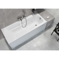 S301-160 LANA Ванна прямокутна 140х70 см + S906-001 (1 сорт) CERSANIT-С Україна фото 3