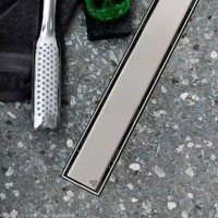 CH 1050/50 KN 1 Душовий канал 1050 мм з матовою решіткою Класік та Під плитку, нержавіюча сталь, гор MCH фото 2