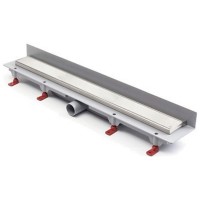 CH 750 KN 3 Душовий канал 750 мм з матовою решіткою Класік та Під плитку, нержавіюча сталь, вертикал MCH фото 2