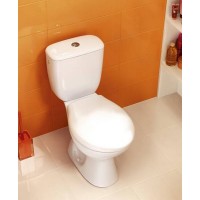 TK002-005 Компакт MITO GREY 373 010 3/6 з поліпропіленовим сидінням, горизонтальний випуск, боковий  MITO фото 2