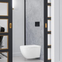 922160RB VICONNECT M300 Клавіша, чорна скло/хром (1 сорт) VILLEROY  BOCH фото 4