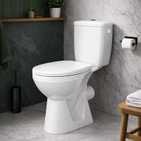 K33-007 Компакт 890 MITO GREY 010 SEAT PP UA з поліпропіленовим сидінням, горизонтальний випуск, бок MITO фото 2