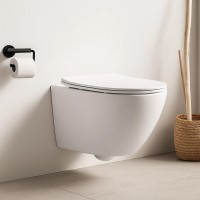 3020162 UNIVERSAL Унітаз підвісний безобідковий  quick-fix, soft-close (1 сорт) Devit фото 3