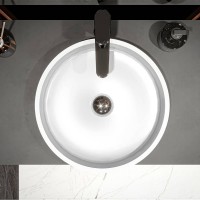 Раковина Bergamo 400 накладний, колір білий, покриття глянець (1 сорт) MIRAGGIO фото 4