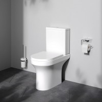 CXA8601SC X-joy унітаз-компакт без обідка з сидінням мікроліф, білий (1 сорт) AM.PM