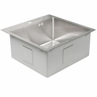 50*50 Handmade Кухонна мийка (товщина 3,0/1,5), нержавійка (1 сорт) Valeso фото 1