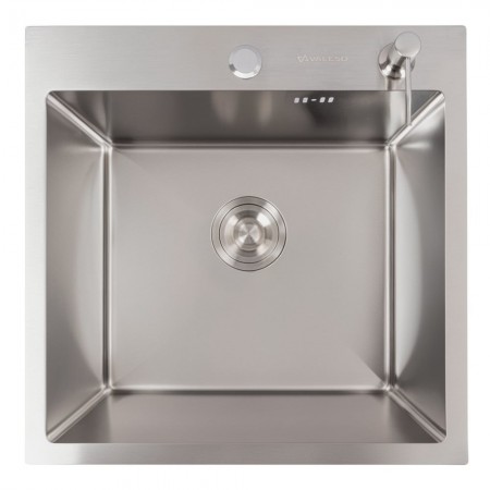 50*50 Handmade Кухонна мийка (товщина 3,0/1,5), нержавійка (1 сорт) Valeso