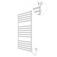 6.1.0503.06.WM Рушникосушка ел. HF York 1170х530 білий мат, в комплекті з прих.підкл (1 сорт) Hygge Family