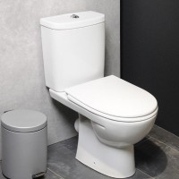 L79046000 Freja Premium Унітаз-компакт косий вип.,  нижній підвід, дюропластове сидіння з мікроліфто KOLO фото 3