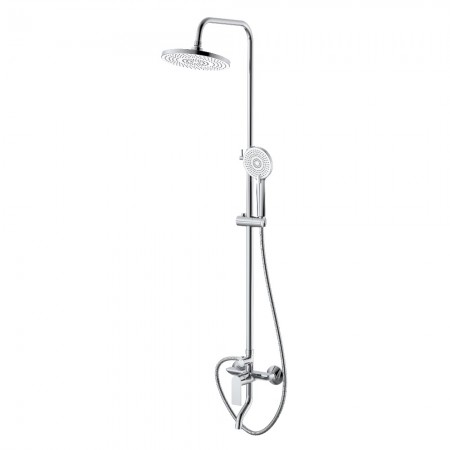 550541C Lite Душова система з виливом, хром (1 сорт) Devit