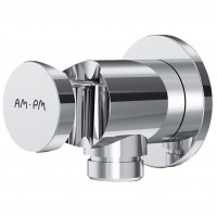 F0602100 Шлангове з'єднання з тримачем, хром, шт. (1 сорт) AM.PM