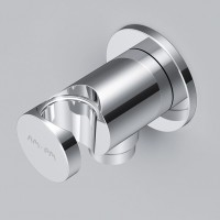 F0602100 Шлангове з'єднання з тримачем, хром, шт. (1 сорт) AM.PM фото 2