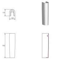 K12-014-PT DECO П'єдестал (1 сорт) CERSANIT-С Україна фото 1