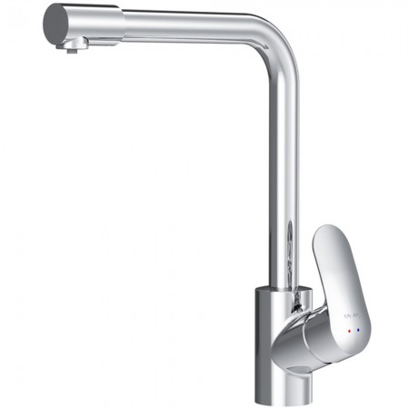 F8005700 Like, змішувач для кухні з каналом для питної води , L-вилив, хром (1 сорт) AM.PM