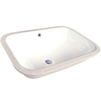 1610133 QUADRA Раковина під стільницю 550х380х190мм, біла (1 сорт) Devit фото 2