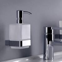 0521 001 01 LOFT Дозатор рідкого мила настінний, хром (1 сорт) EMCO фото 3