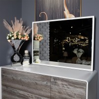 27429 Luce Дзеркало 100*70 см з підсвіткою (сенсор), колір золото (1 сорт) Аква Родос