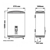 Водонагрівач MIDEA D100-20ED2(D) (1 сорт) MIDEA фото 11