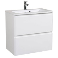 4263 АКЦЕНТ Тумба підвісна з раковиною-80 Альфа (1 сорт) Аква Родос