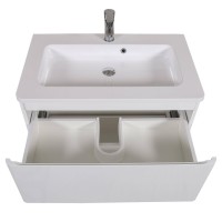 4263 АКЦЕНТ Тумба підвісна з раковиною-80 Альфа (1 сорт) Аква Родос фото 2