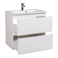 4263 АКЦЕНТ Тумба підвісна з раковиною-80 Альфа (1 сорт) Аква Родос фото 3