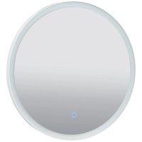 27304 Lorenzo Дзеркало 70 см сенсор з підсвіткою, колір білий (1 сорт) Аква Родос фото 3